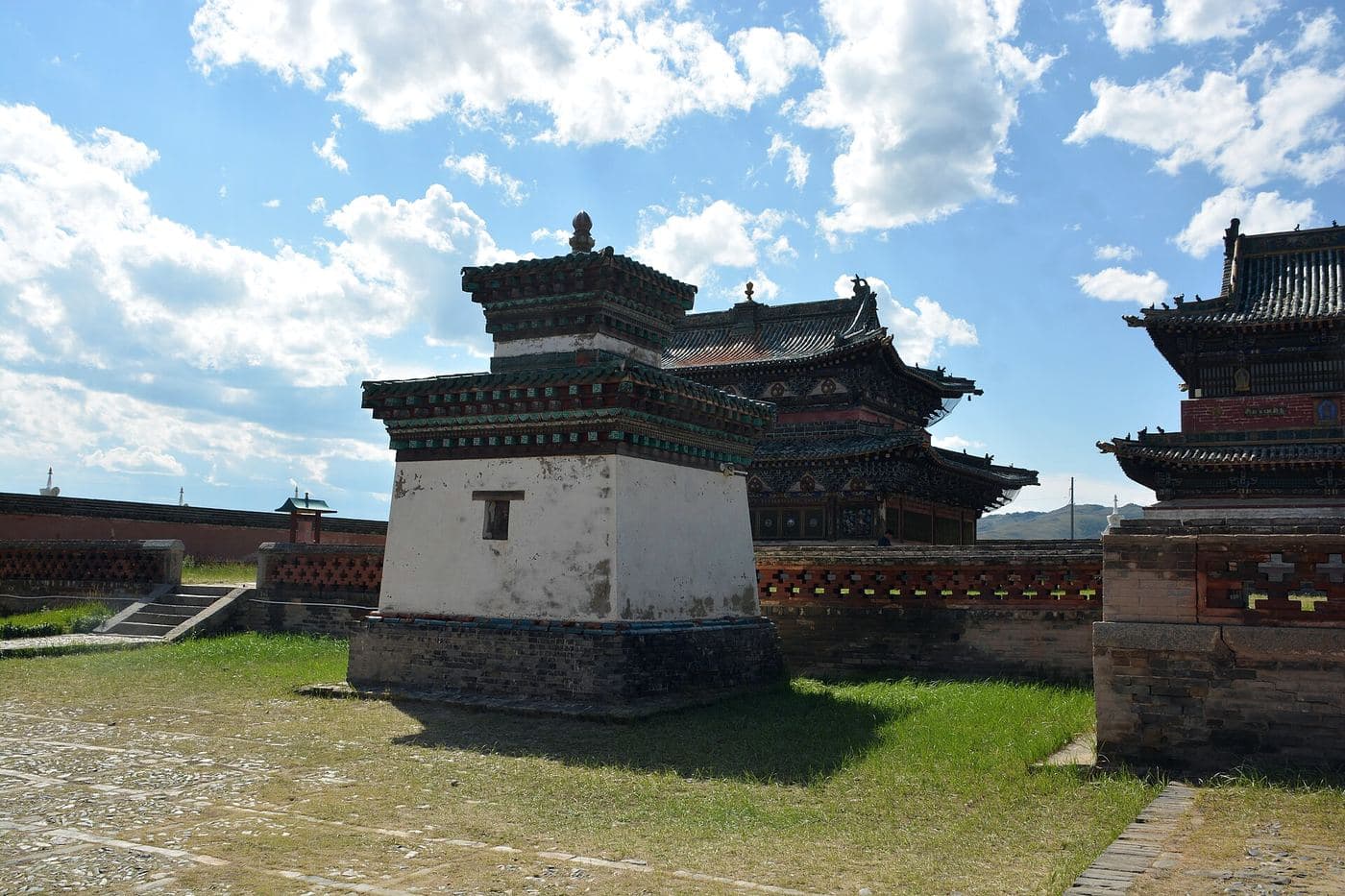 The Erdene Zuu Monastery near the ancient city of Karakorum, Mongolia, in Aug 2024.